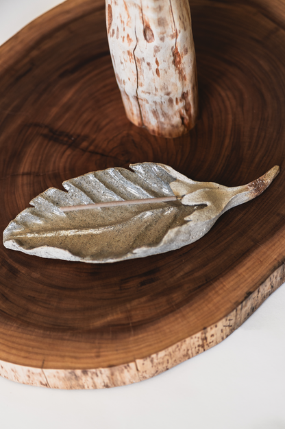 Feather Incense Holder #1