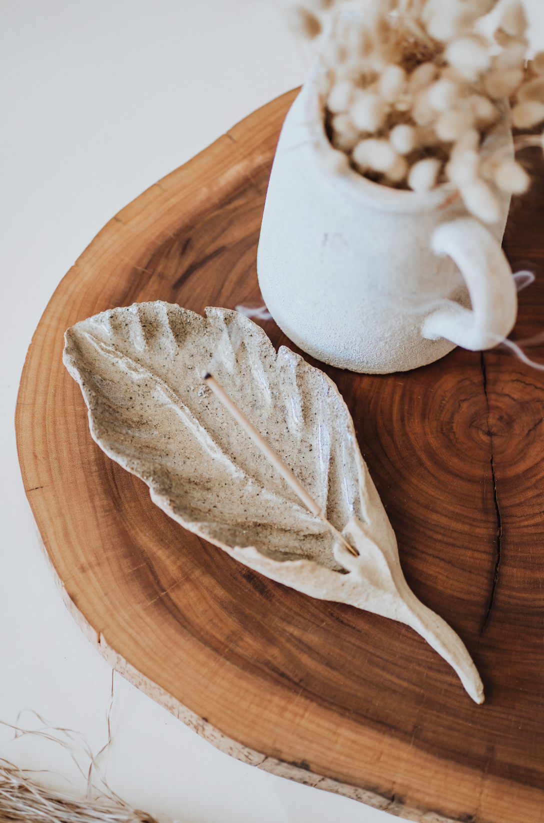 Feather Incense Holder #2