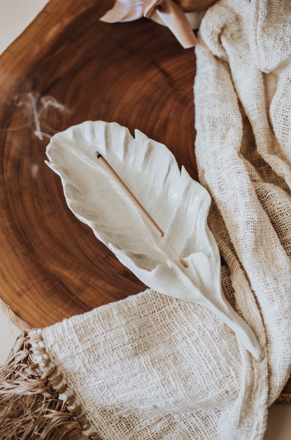 Feather Incense Holder #4