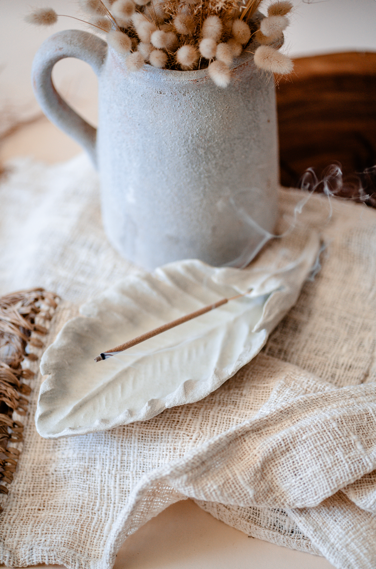 Feather Incense Holder #16