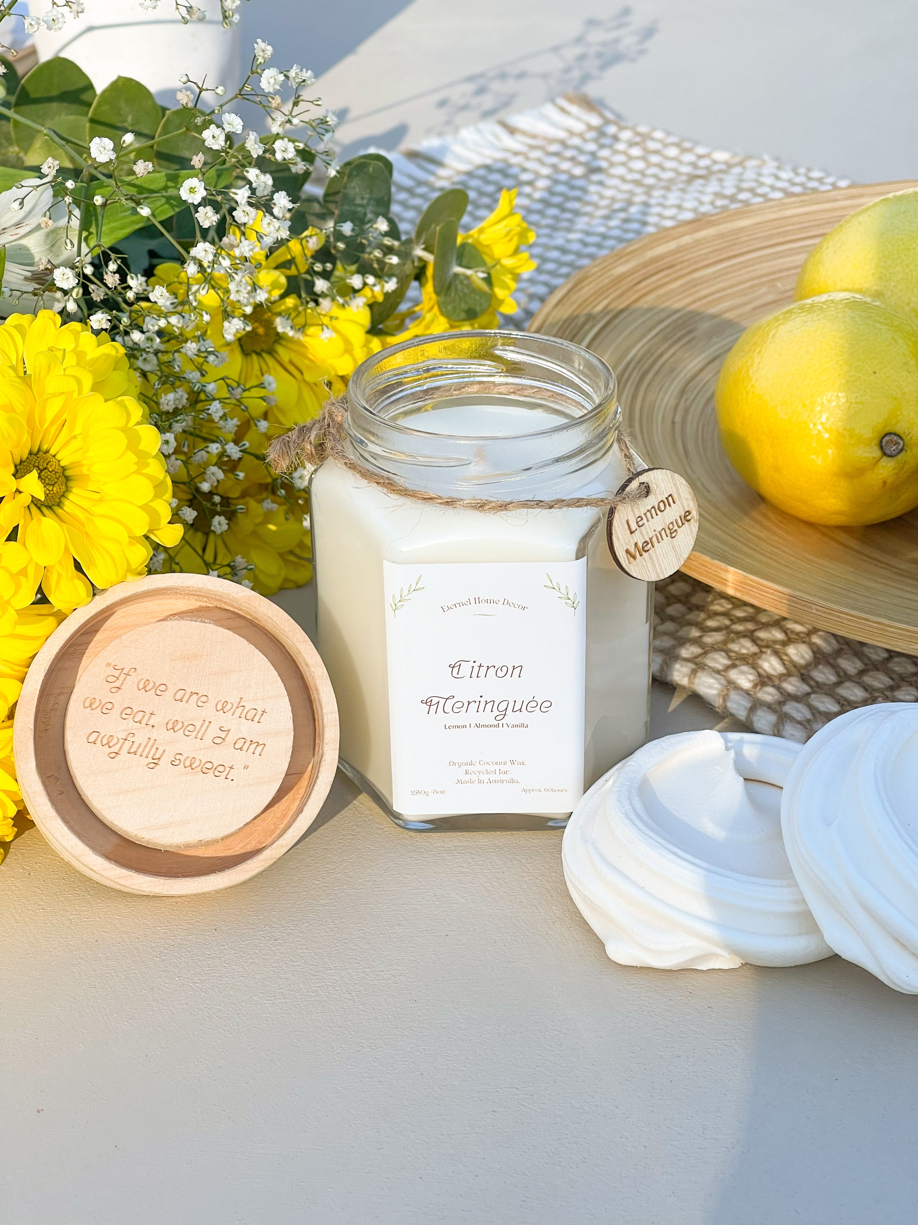 Lemon Meringue Candle