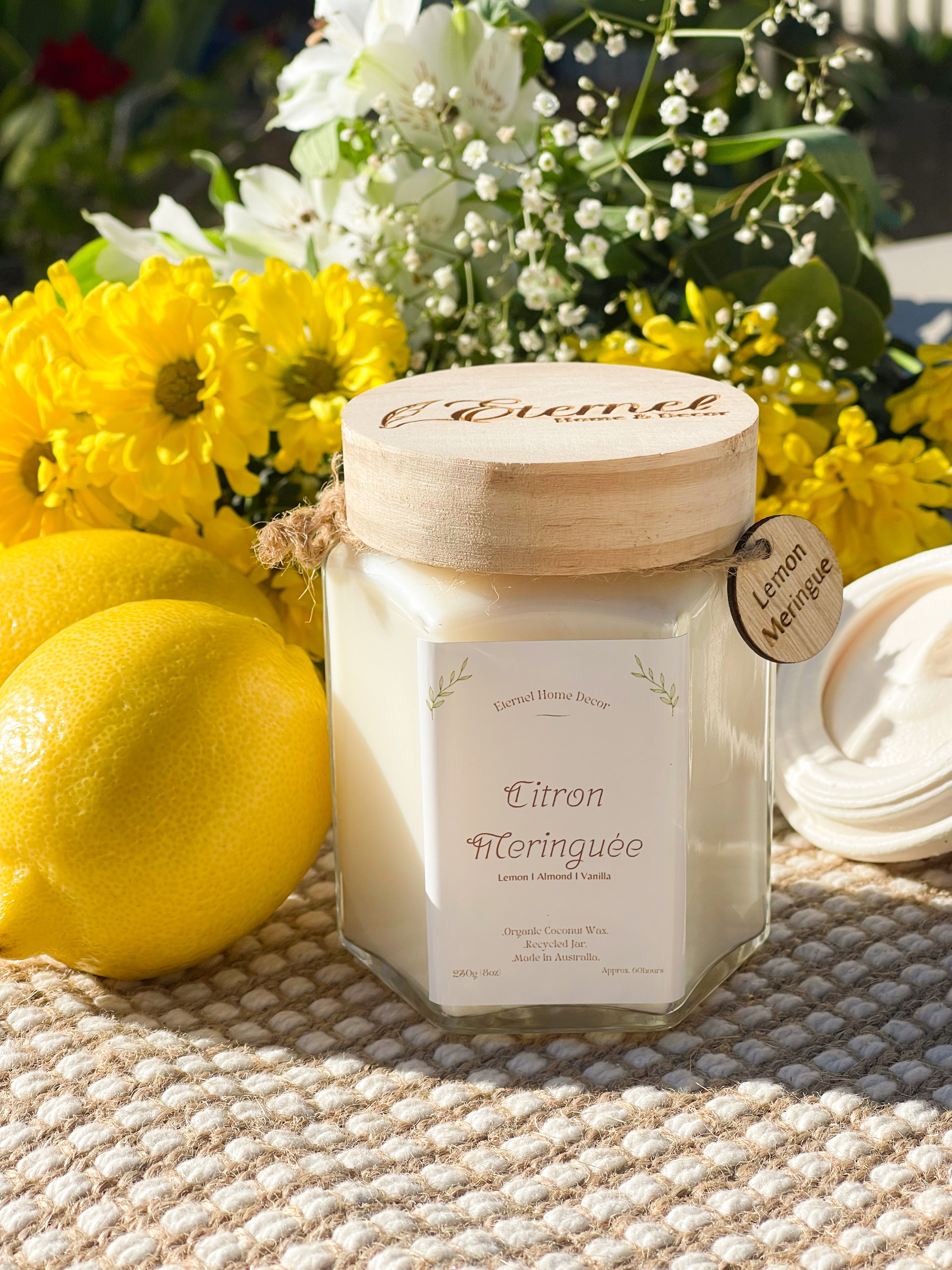 Lemon Meringue Candle