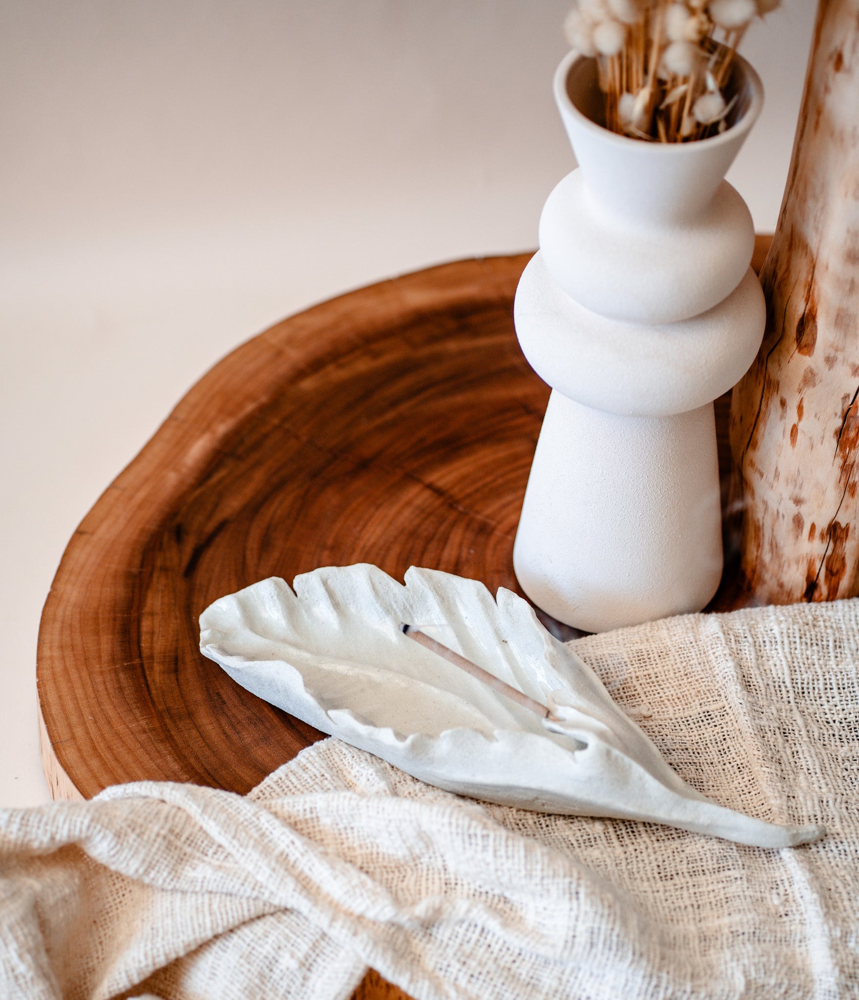 Feather Incense Holder #8